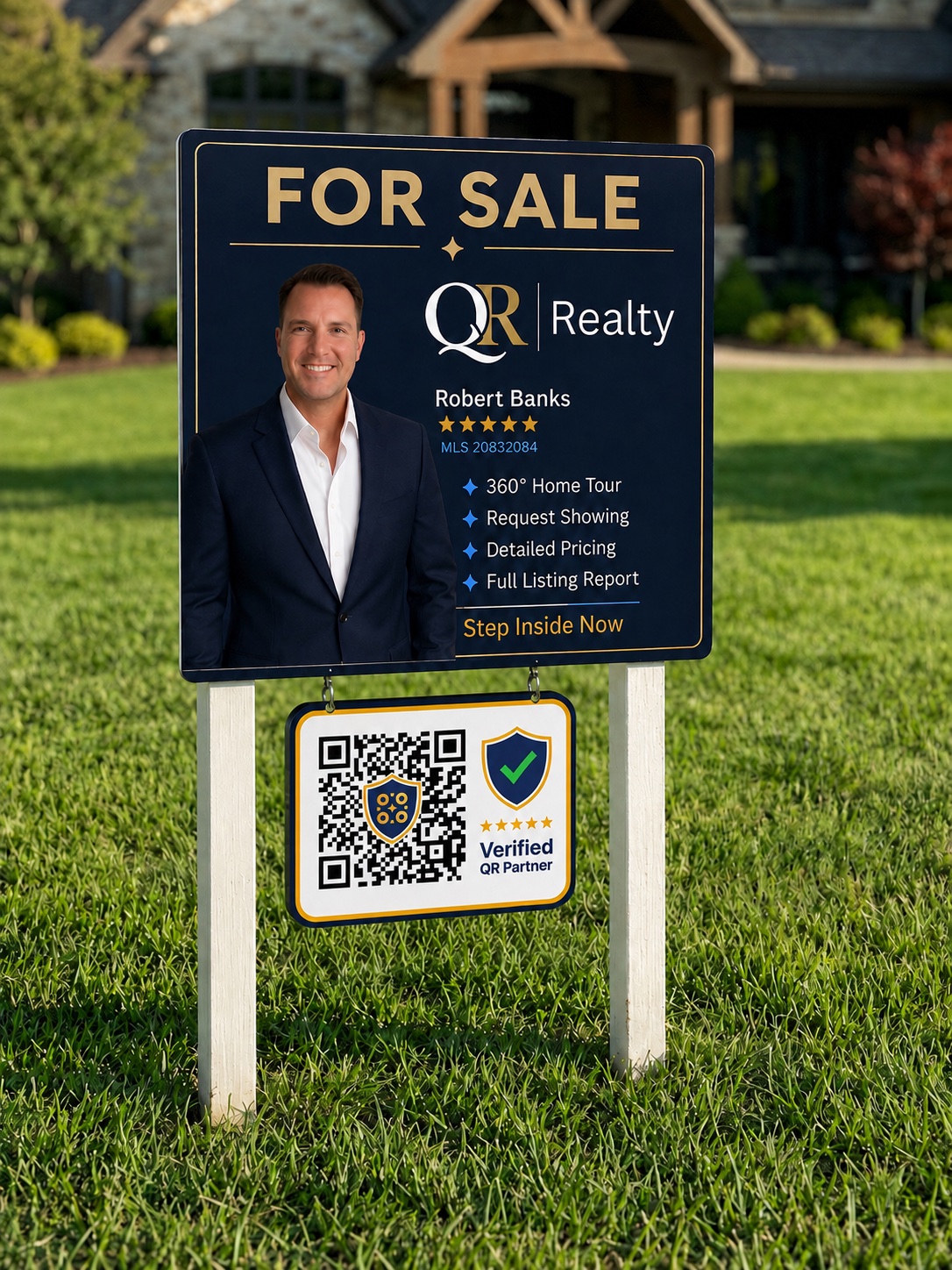 QR Buddy For Sale yard sign
